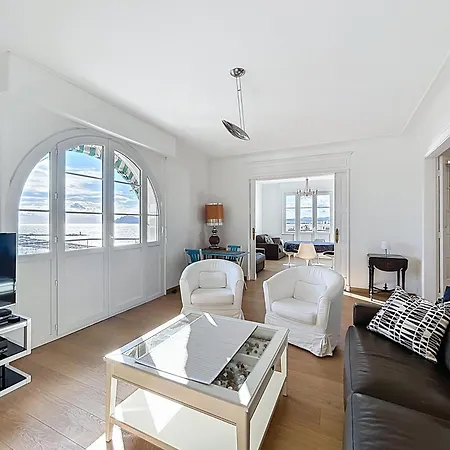 Palais Alexandre Iii Magnificent 4 Sea View 100m From The Croisette 公寓