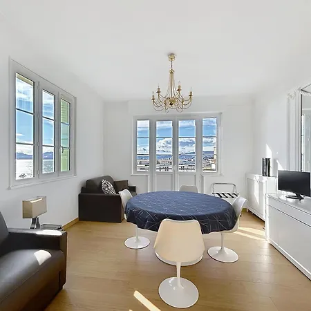 公寓 Palais Alexandre Iii Magnificent 4 Sea View 100m From The Croisette *