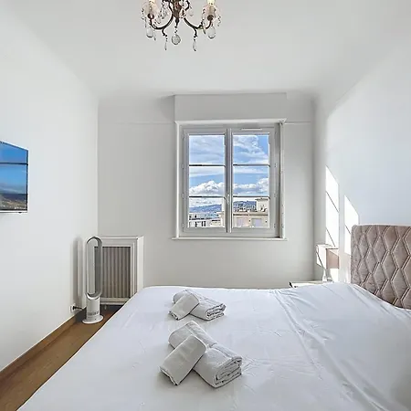 Palais Alexandre Iii Magnificent 4 Sea View 100m From The Croisette 公寓 戛纳