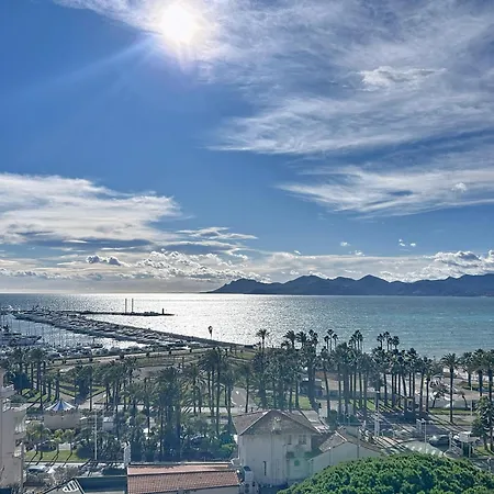 Palais Alexandre Iii Magnificent 4 Sea View 100m From The Croisette * 戛纳